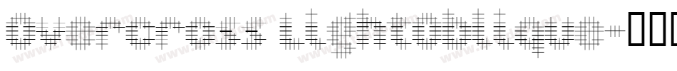 Overcross LightOblique字体转换